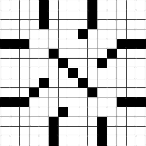 15x15 Crossword Puzzle Grid